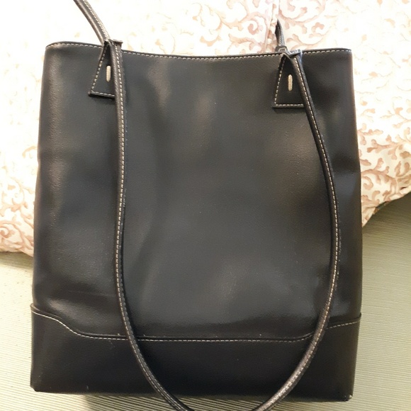 NINE WEST BLACK TOTE/BAG - Picture 1 of 5